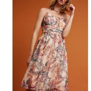 Anthropologie Maeve Mackenzie Floral Dress, Size 6